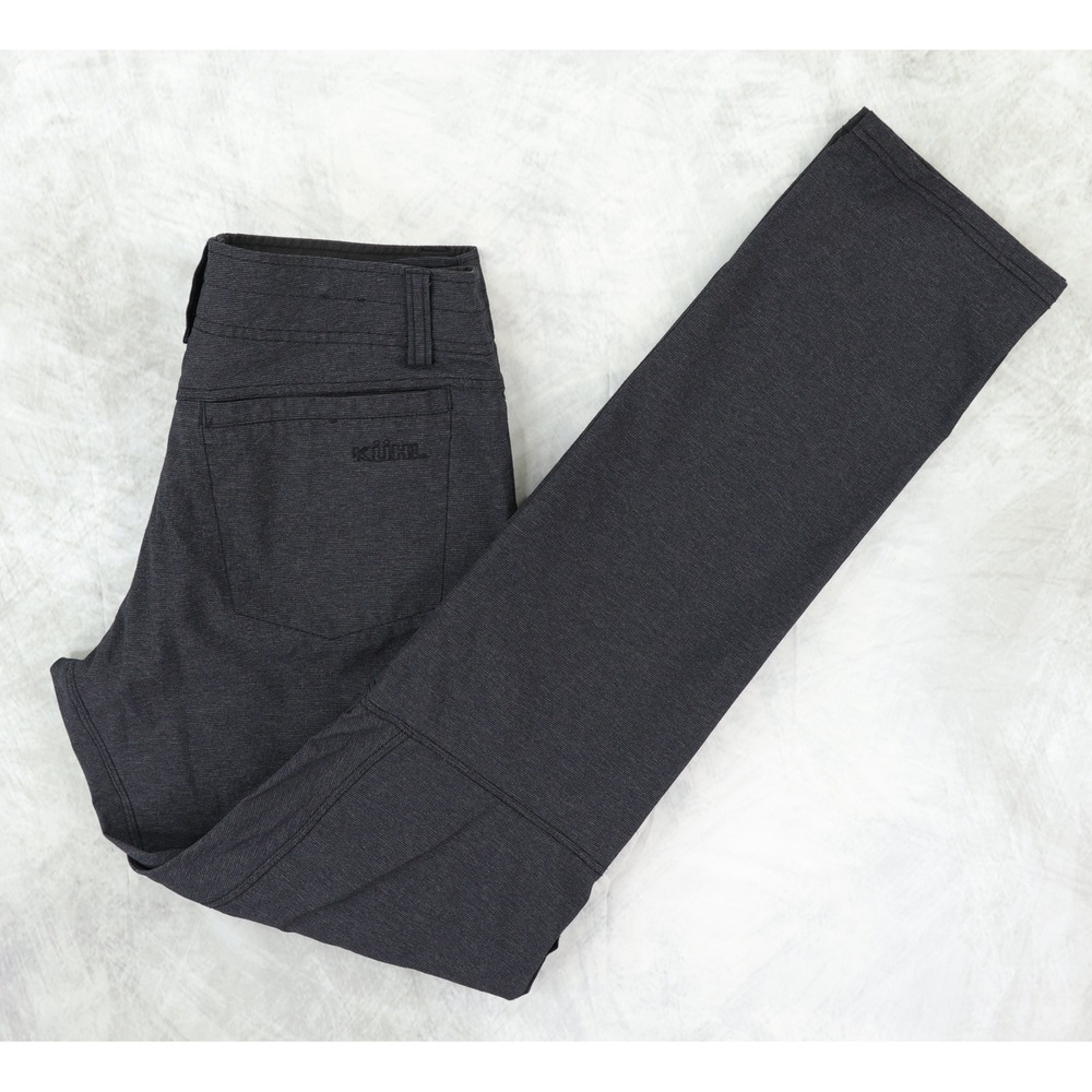 KUHL Deceptr Pants Mens 30x33 Charcoal Gray Performance Hiking Travel Utility